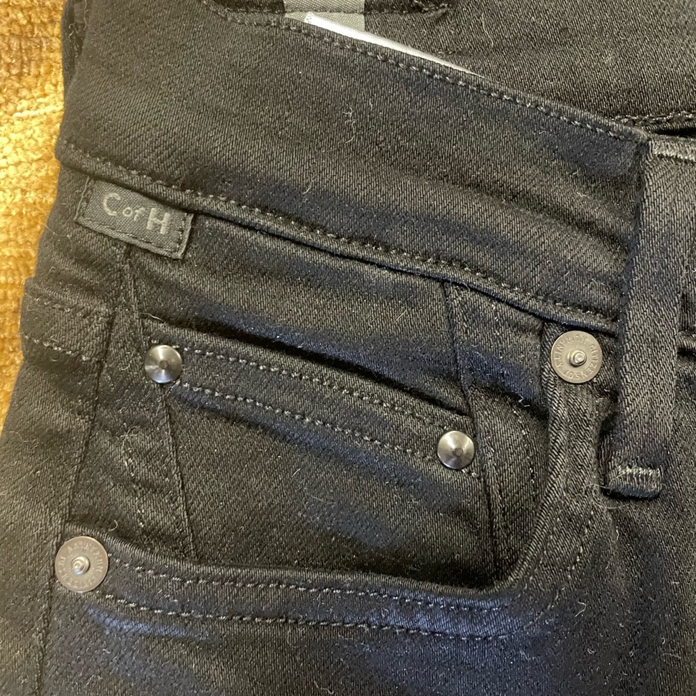 Citizens of Humanity Rocket, high rise, skinny jeans - jet black - new - Picture 3 of 10